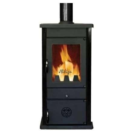 Печь-камин MBS Vesta Eco черная Амазонка бай фото в Лиде