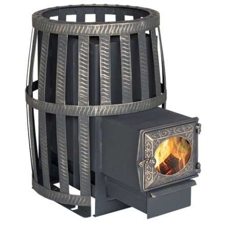 Печь Корвет 15 сетчатый кожух ДТ3-стекло купить в Лиде