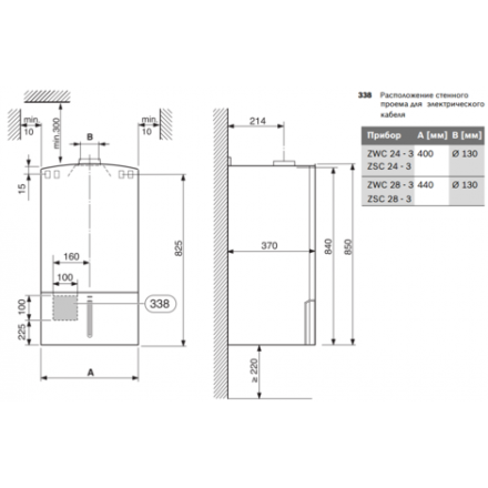 Газовый котел Bosch GAZ 7000 W ZSC 24-3 MFK в Лиде
