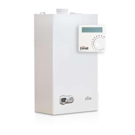 Газовый котёл Ferroli Fortuna C 24 с термостатом в Лиде