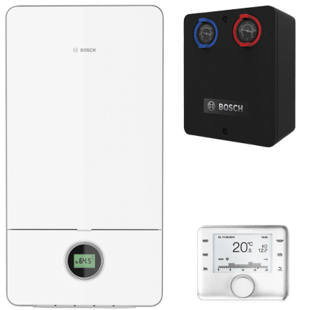 Конденсационный газовый котел Bosch GC7000iW 24 P в Лиде
