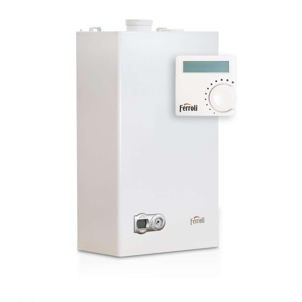 Газовый котёл Ferroli Fortuna F 16 с термостатом в Лиде