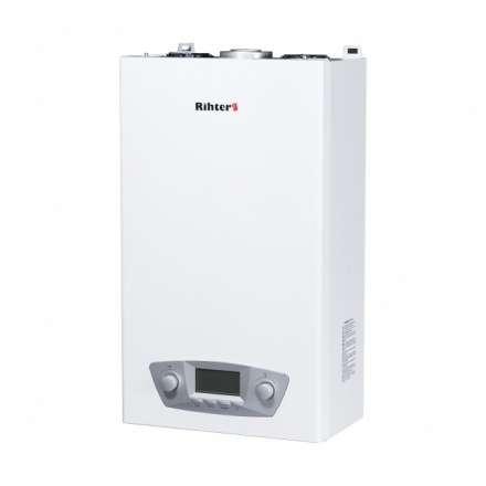 Газовый котел Rihters Helios 24 с дымоходом в Лиде