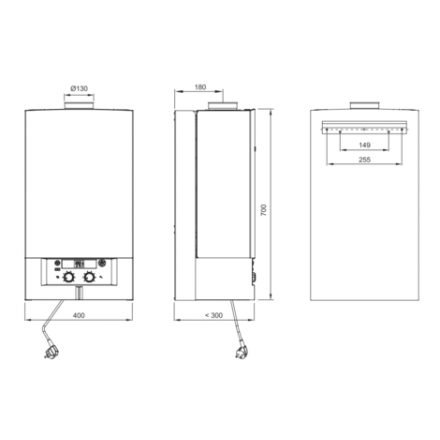 Газовый котел Bosch GAZ 3000 W ZW 14-2 DHAE в Лиде
