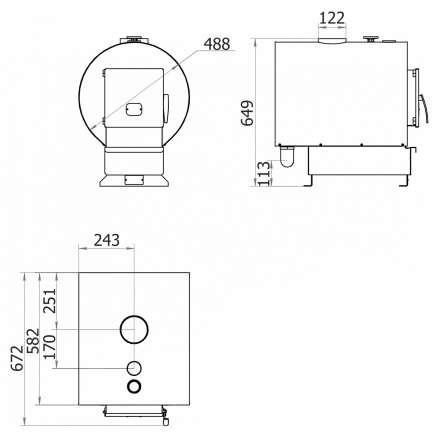 Твердотопливный котел Теплодар Куппер Уют-10 в Лиде
