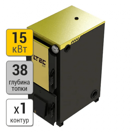 Твердотопливный котел LTEC Eco 15 в Лиде